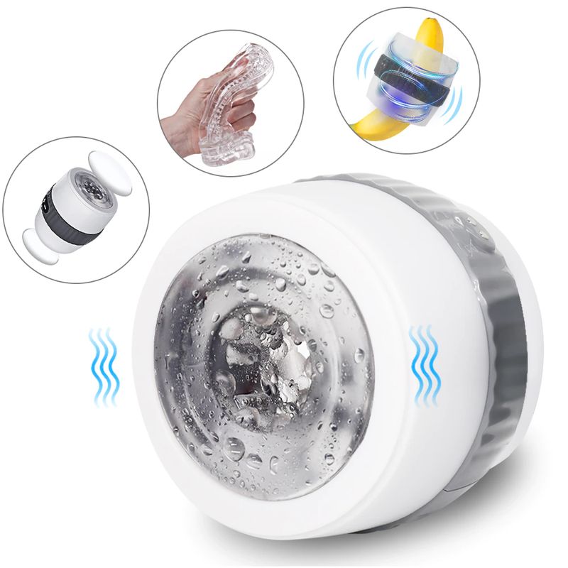 Master Bator Masturbateur Automatique Pour Hommes, Tasse Vagin Chatte Jouets Sexuels ...
