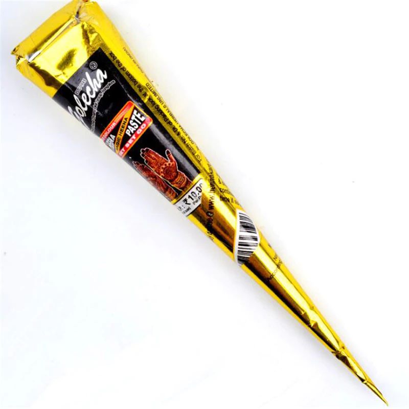 Henna Cones Indian Tattoo Paste Black Brown Red White Henna Cones For