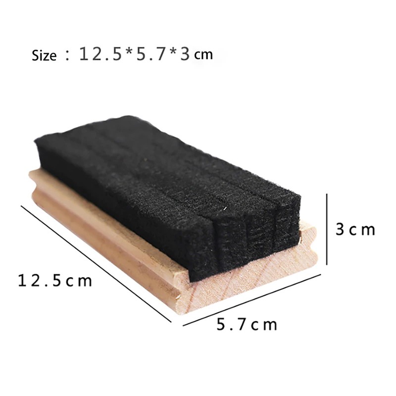 Large Board Eraser Board Cleaner Blackboard Wool Eraser Wooden