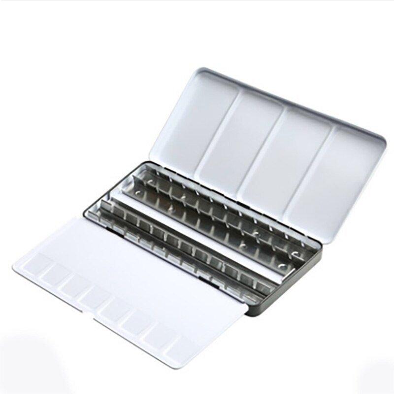 Doppel-Dipper Palette Aus Edelstahl – Auslaufsichere Mischbecher Für Farben & Terpentin