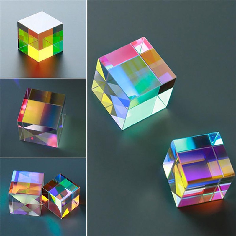 Optical Glass X-Cube Cube Prism Rgb Combiner Educational Gift Class ...