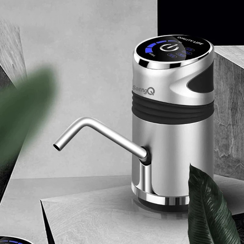 Automatic Electric Water Pump Usb Charging Button Dispenser Gallon ...