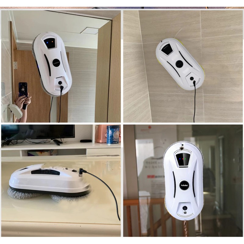 Window Cleaning Robot High Suction Electric Window Cleaner AntiFalling