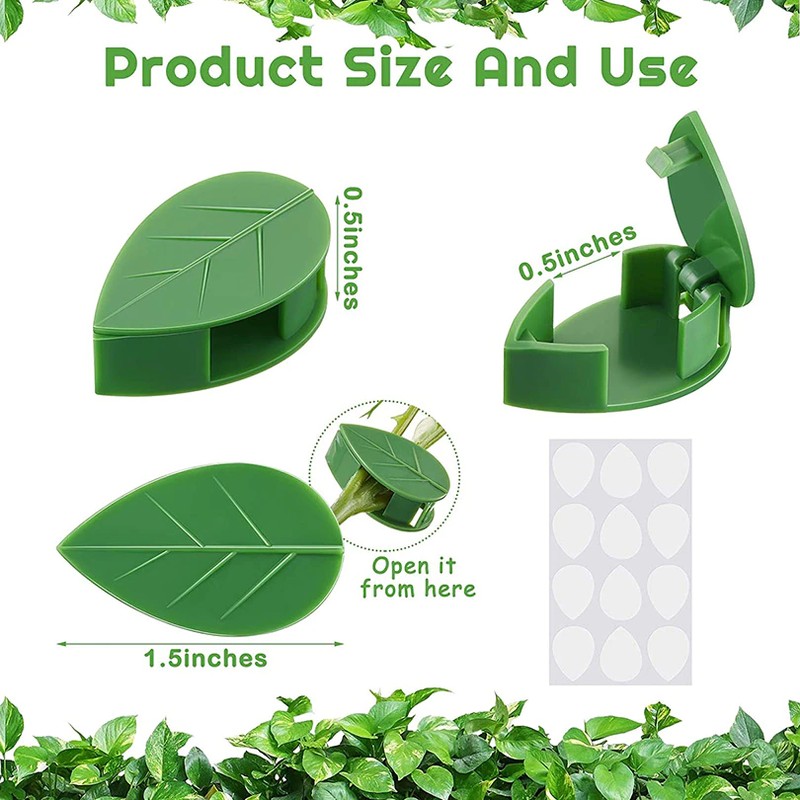 Plant Fixture Clip Climbing Wall SelfAdhesive Fastener Fixture Vine