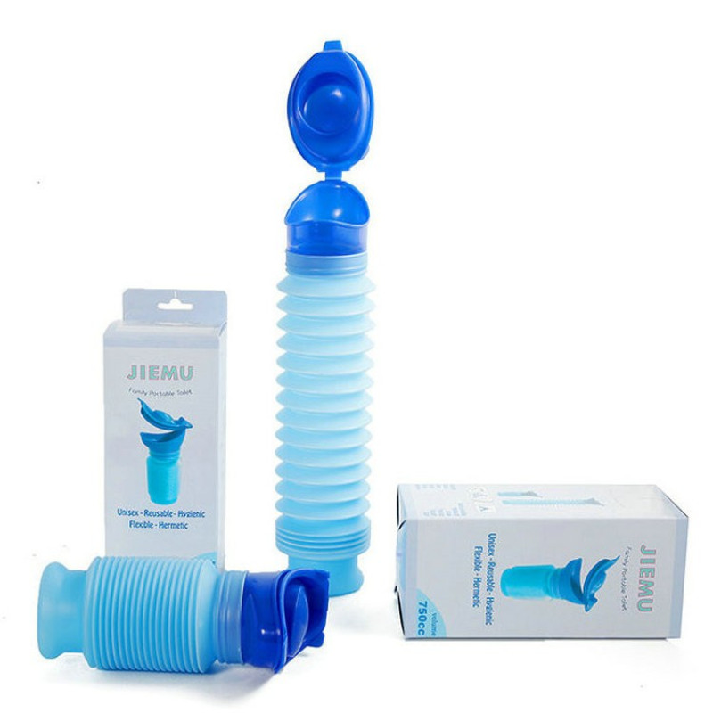 Adult Emergency Urinal Portable Urine Bag 750 Ml Car Pee Bottle Camping