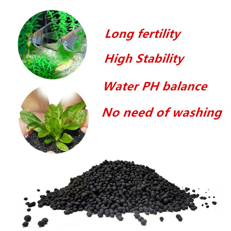 Fish Tank Water Plant Fertility Substrate Plant Soil Substrate Gravel