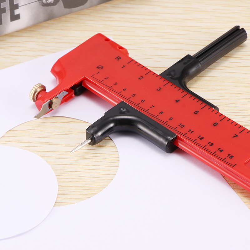 Rotary Compass Circle Cutter Paper Cardboard Rubber Vinyl Leather Art