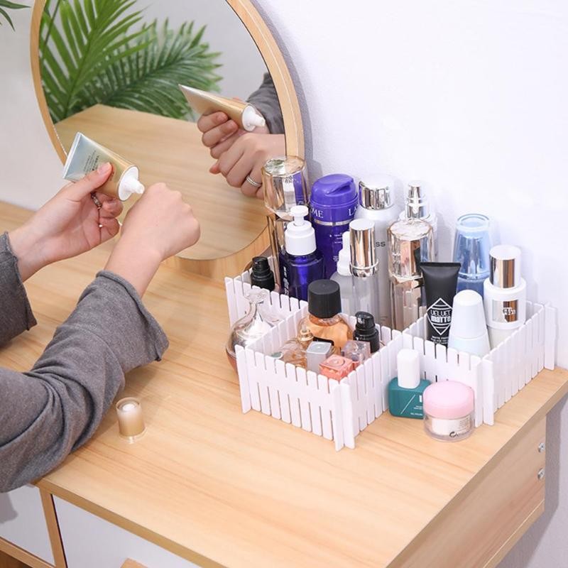 Adjustable Plastic Divider Diy Storage Shelves Household Free ...