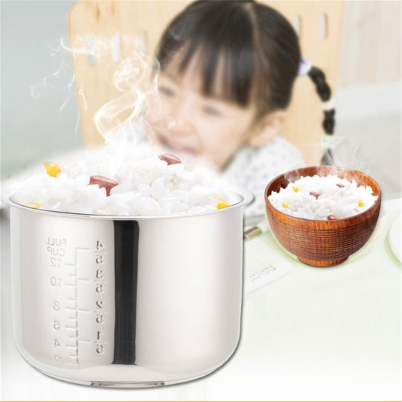 Pressure Cooker 6L Inner Pot Rice Liner Stainless Steel Inner Pot