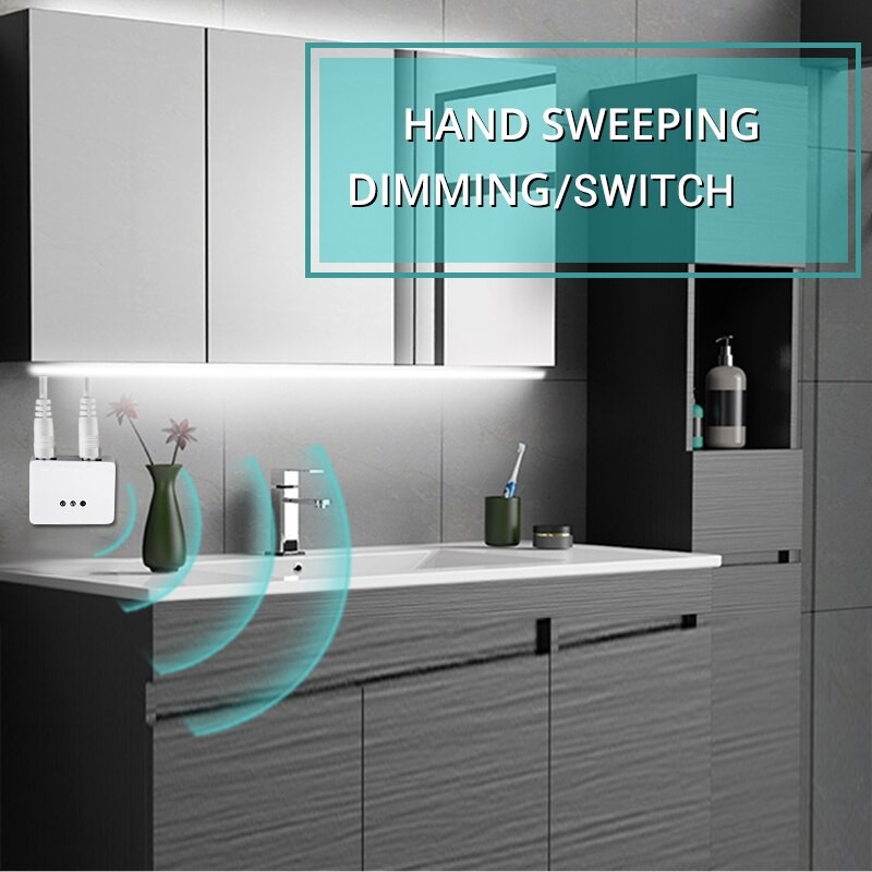 Foxanon Dc 524V Dimmers Ir Hand Sweep Motion Sensor Switch Detector 5A