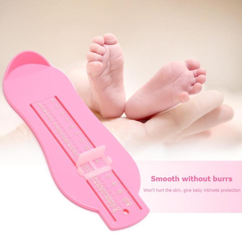 Adjustable Scale Shoe Size Foot Length Ruler Baby Feet Measuring ...