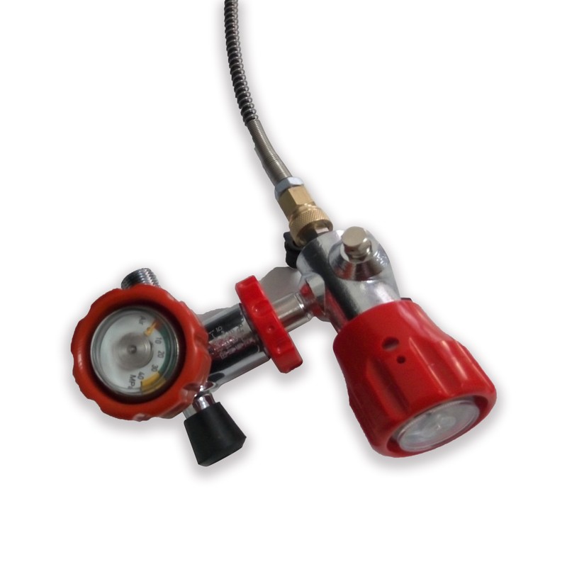 Stazione Di Riempi Mento TUXING Per Bombole 4500 Psi - Con Manometro, Per Paintball E Altri Usi - Foto 9