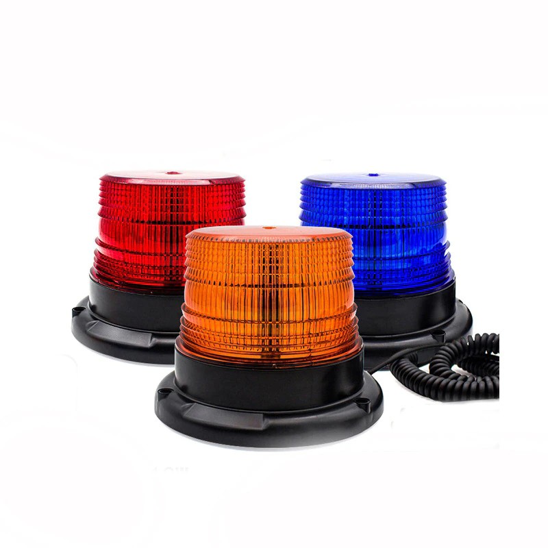 Warning Flash Beacon Emergency Indication Led Lamp Car Rotating ...