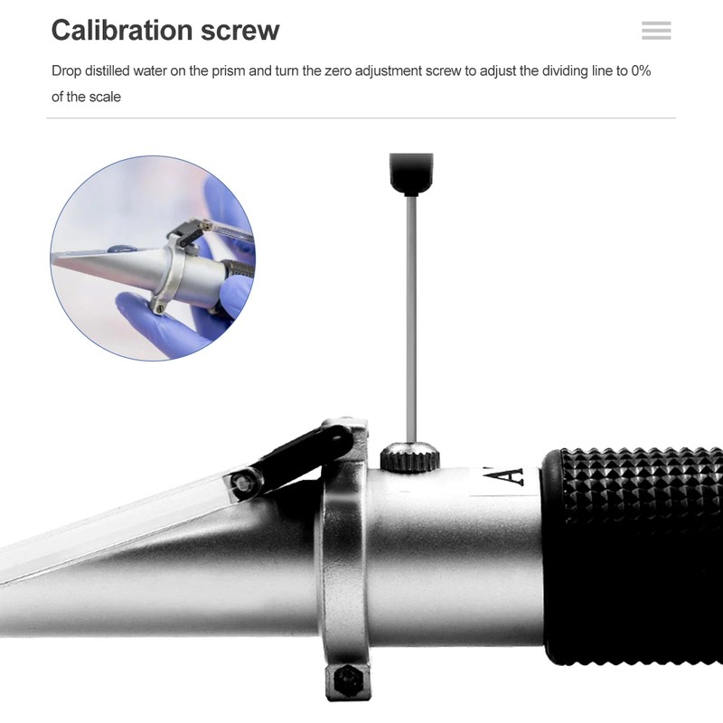 Vehicle Antifreeze Refractometer Glycol Glass Water Battery Freezing