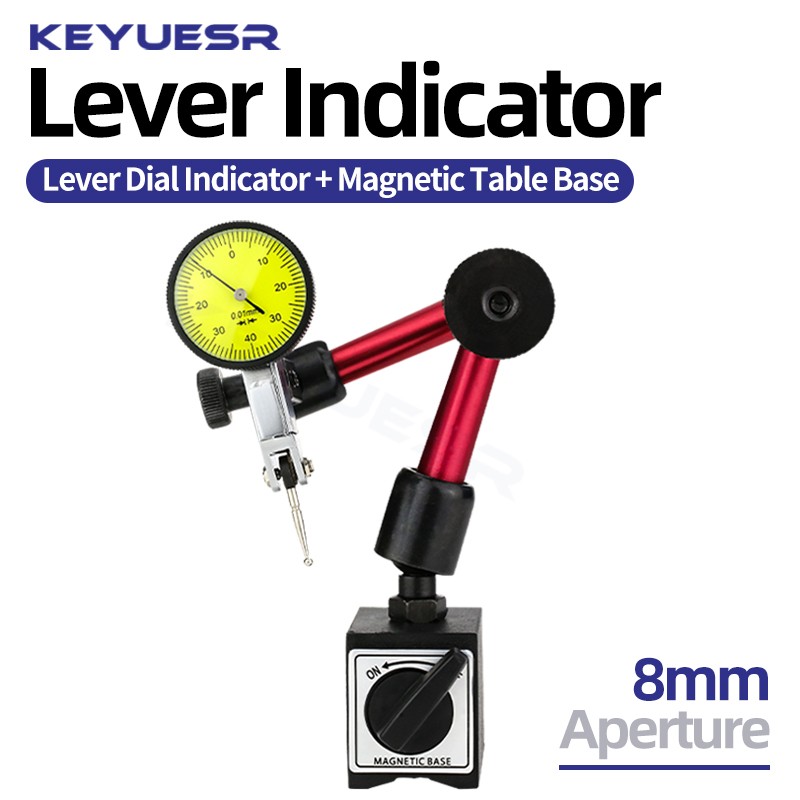 Leverage Dial Base Holder Stand Micrometer Measuring Tools