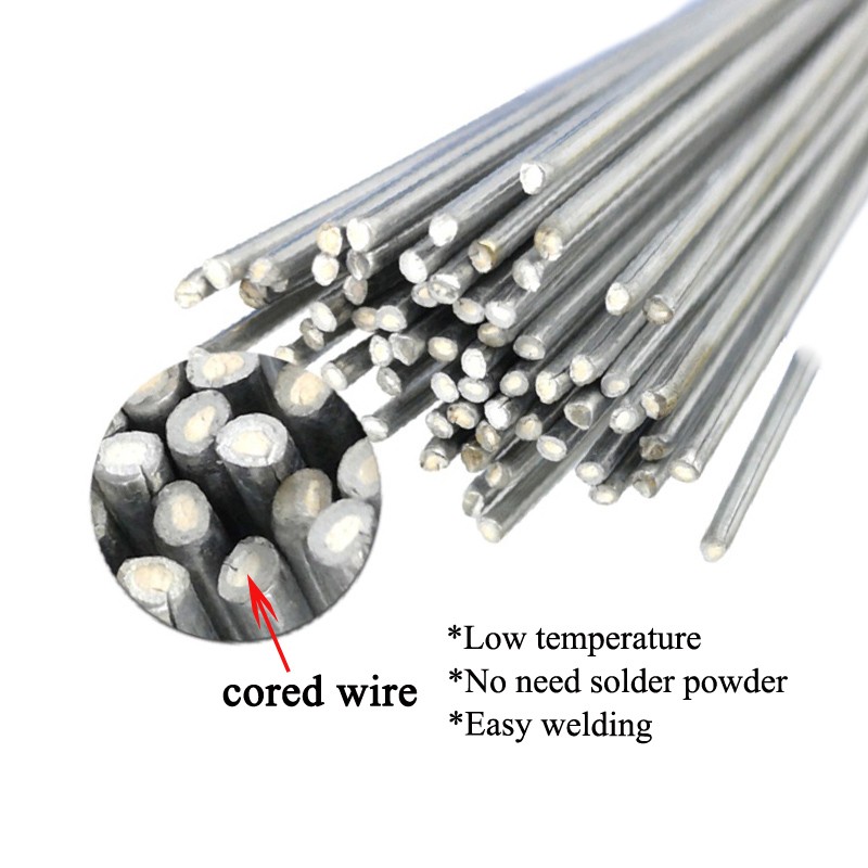 Low Temperature Simple Welding Rods Easy Aluminium Cored Welding