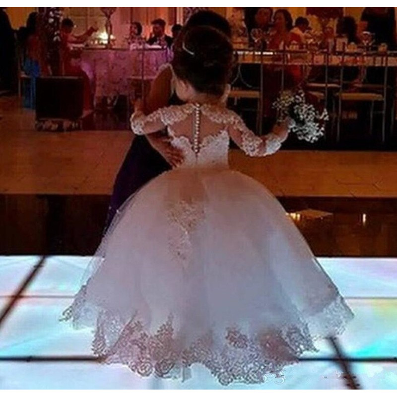 Girls Communion Dress Flower Girl Wedding Princess Dress