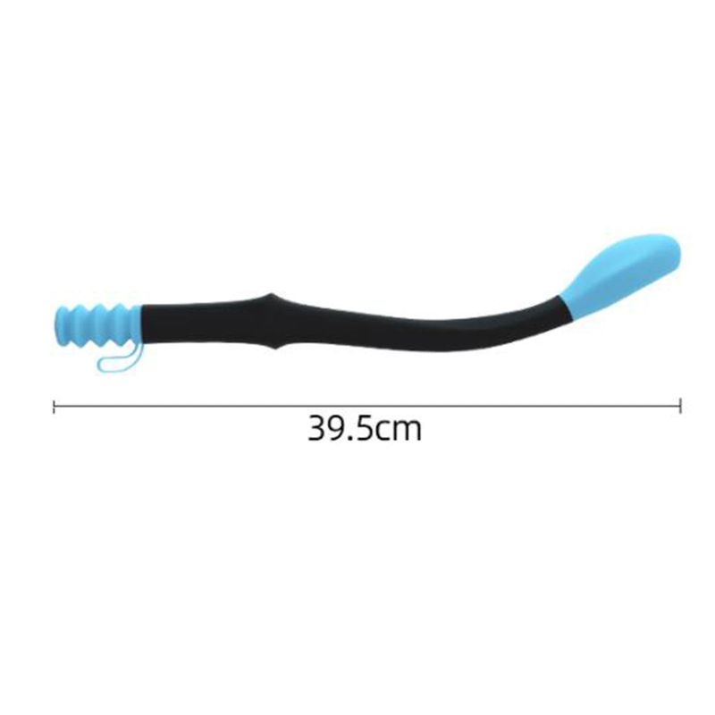 39.5cm Long Reach Bottom Wiper Toilet Self Wipe Aid Tissue Grip Helper Long Handle Reach Comfort Bottom Wiper Assist Holder