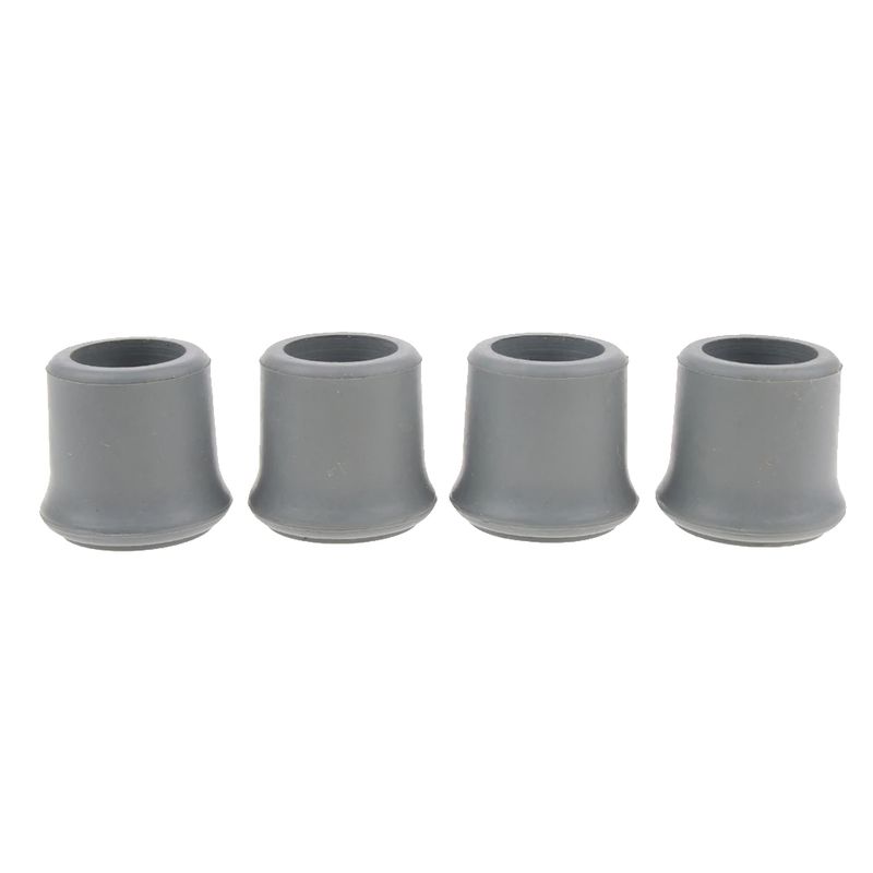 4pcs Trekking Pole Rubber Cap Walking Hiking Stick Cane Tips Crutch Ferrules - 22mm/25mm