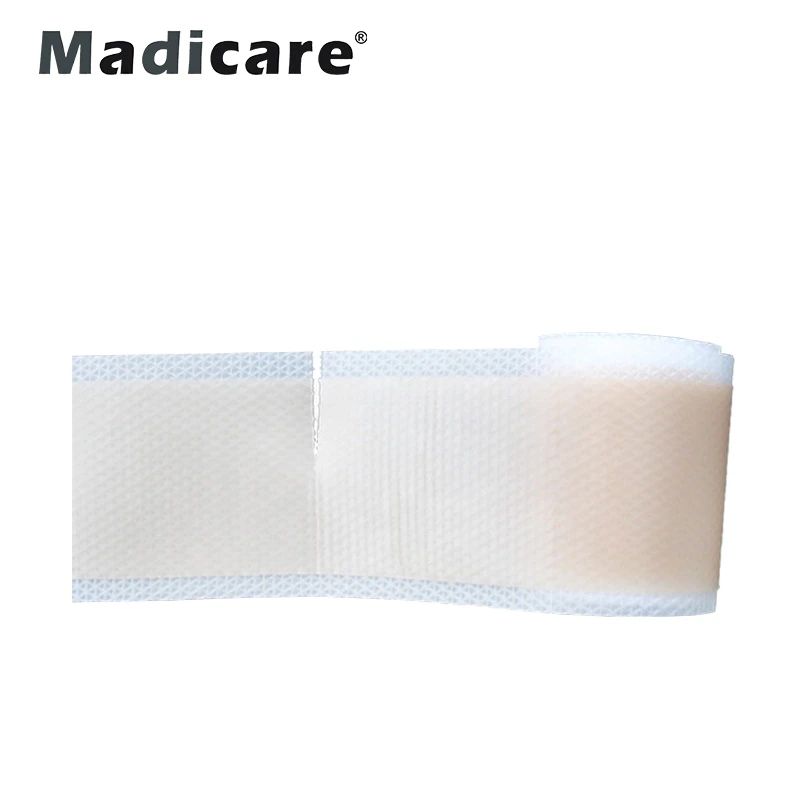 Medical-silicone-tape-comes-off-painlessly-for