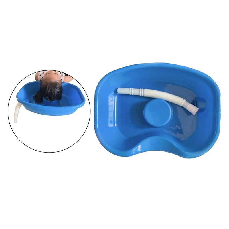 Easy Bed Shampoo Basin, Portable Hair Washing Basin Wash Tub Bowl Use in Bed for Disabled-Pregnant Women, Elderly, Child