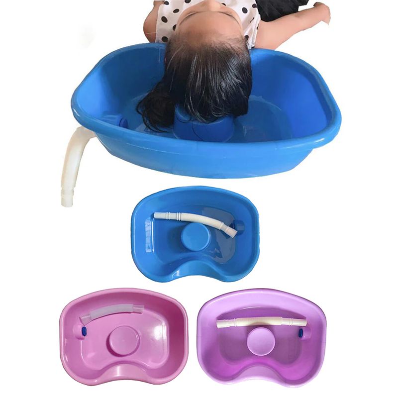 Easy Bed Shampoo Basin, Portable Hair Washing Basin Wash Tub Bowl Use in Bed for Disabled-Pregnant Women, Elderly, Child