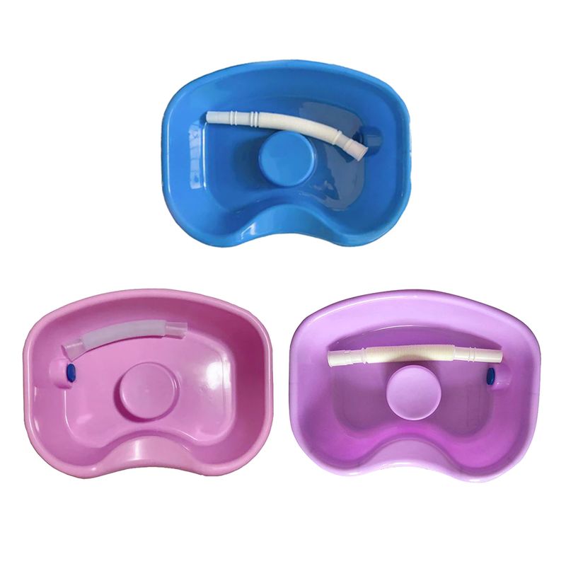 Easy Bed Shampoo Basin, Portable Hair Washing Basin Wash Tub Bowl Use in Bed for Disabled-Pregnant Women, Elderly, Child
