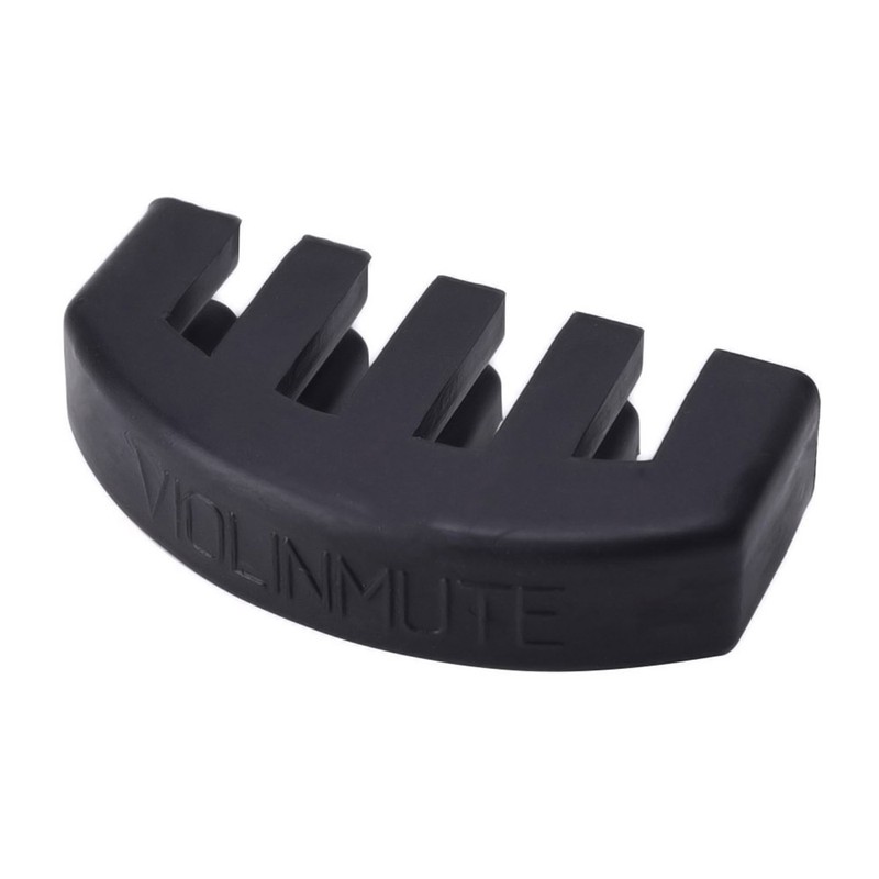 Rubber Violin Mute Black_01