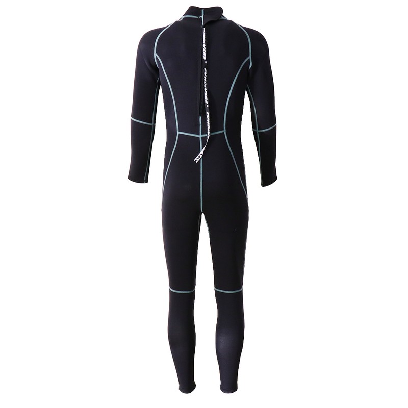 Premium Neoprene Wetsuit 3mm Men Scuba Diving Thermal Winter Warm Wetsuits Full Suit – Black